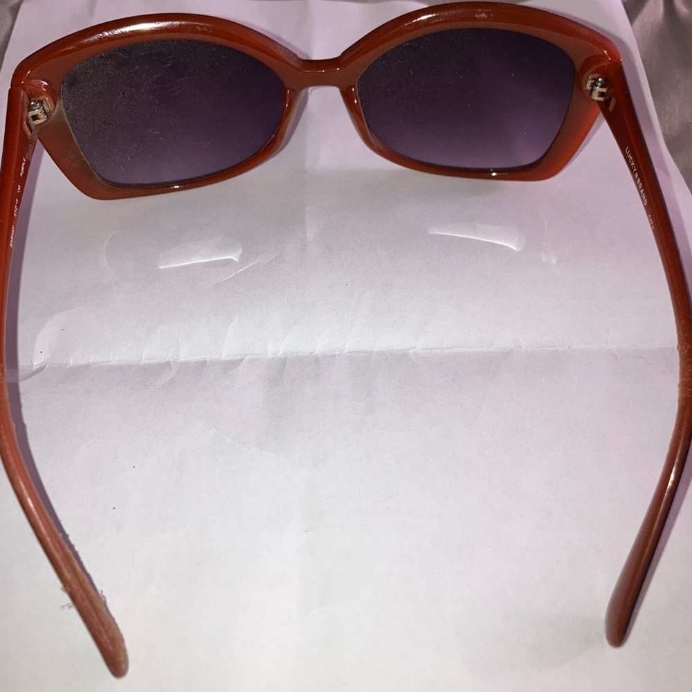 Lucky brand purple and cognac shades